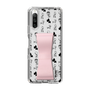 Slim Protection Case - STAND & RING RIBBON Sakura Pink［ Rune Naito - RUNE Animal Dog ］