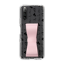 Slim Protection Case - STAND & RING RIBBON Sakura Pink［ Rune Naito - RUNE Animal Dog ］