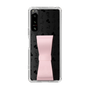 Slim Protection Case - STAND & RING RIBBON Sakura Pink［ Rune Naito - RUNE Animal Dog ］