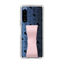 Slim Protection Case - STAND & RING RIBBON Sakura Pink［ Rune Naito - RUNE Animal Dog ］