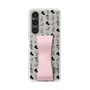 Slim Protection Case - STAND & RING RIBBON Sakura Pink［ Rune Naito - RUNE Animal Dog ］