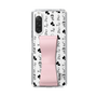 Slim Protection Case - STAND & RING RIBBON Sakura Pink［ Rune Naito - RUNE Animal Dog ］