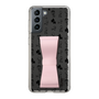 Slim Protection Case - STAND & RING RIBBON Sakura Pink［ Rune Naito - RUNE Animal Dog ］