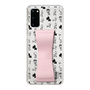 Slim Protection Case - STAND & RING RIBBON Sakura Pink［ Rune Naito - RUNE Animal Dog ］