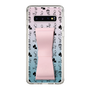 Slim Protection Case - STAND & RING RIBBON Sakura Pink［ Rune Naito - RUNE Animal Dog ］