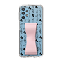 Slim Protection Case - STAND & RING RIBBON Sakura Pink［ Rune Naito - RUNE Animal Dog ］