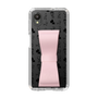 Slim Protection Case - STAND & RING RIBBON Sakura Pink［ Rune Naito - RUNE Animal Dog ］