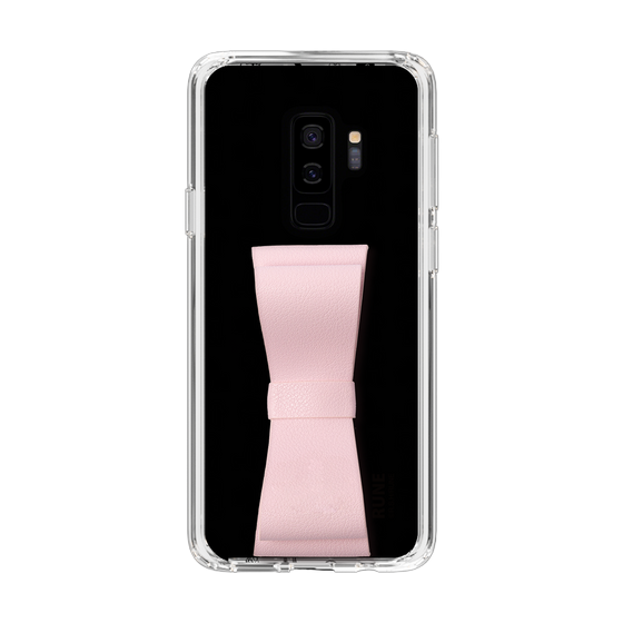 Slim Protection Case - STAND & RING RIBBON Sakura Pink［ Rune Naito - RUNE Animal Dog ］