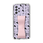 Slim Protection Case - STAND & RING RIBBON Sakura Pink［ Rune Naito - RUNE Animal Dog ］