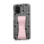 Slim Protection Case - STAND & RING RIBBON Sakura Pink［ Rune Naito - RUNE Animal Dog ］