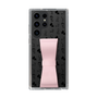 Slim Protection Case - STAND & RING RIBBON Sakura Pink［ Rune Naito - RUNE Animal Dog ］