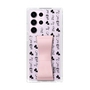 Slim Protection Case - STAND & RING RIBBON Sakura Pink［ Rune Naito - RUNE Animal Dog ］