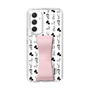Slim Protection Case - STAND & RING RIBBON Sakura Pink［ Rune Naito - RUNE Animal Dog ］