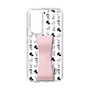 Slim Protection Case - STAND & RING RIBBON Sakura Pink［ Rune Naito - RUNE Animal Dog ］