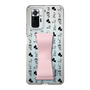 Slim Protection Case - STAND & RING RIBBON Sakura Pink［ Rune Naito - RUNE Animal Dog ］
