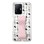 Slim Protection Case - STAND & RING RIBBON Sakura Pink［ Rune Naito - RUNE Animal Dog ］