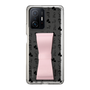 Slim Protection Case - STAND & RING RIBBON Sakura Pink［ Rune Naito - RUNE Animal Dog ］