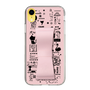 Slim Protection Case - STAND & RING RIBBON Sakura Pink［ Rune Naito - RUNE Girl Retro & Modern - Pink ］