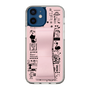 Slim Protection Case - STAND & RING RIBBON Sakura Pink［ Rune Naito - RUNE Girl Retro & Modern - Pink ］