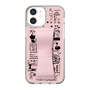 Slim Protection Case - STAND & RING RIBBON Sakura Pink［ Rune Naito - RUNE Girl Retro & Modern - Pink ］