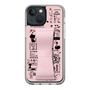 Slim Protection Case - STAND & RING RIBBON Sakura Pink［ Rune Naito - RUNE Girl Retro & Modern - Pink ］