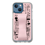 Slim Protection Case - STAND & RING RIBBON Sakura Pink［ Rune Naito - RUNE Girl Retro & Modern - Pink ］
