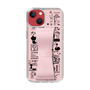 Slim Protection Case - STAND & RING RIBBON Sakura Pink［ Rune Naito - RUNE Girl Retro & Modern - Pink ］