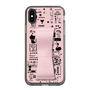 Slim Protection Case - STAND & RING RIBBON Sakura Pink［ Rune Naito - RUNE Girl Retro & Modern - Pink ］