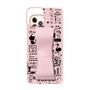 Slim Protection Case - STAND & RING RIBBON Sakura Pink［ Rune Naito - RUNE Girl Retro & Modern - Pink ］