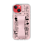 Slim Protection Case - STAND & RING RIBBON Sakura Pink［ Rune Naito - RUNE Girl Retro & Modern - Pink ］