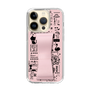 Slim Protection Case - STAND & RING RIBBON Sakura Pink［ Rune Naito - RUNE Girl Retro & Modern - Pink ］