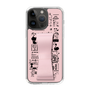 Slim Protection Case - STAND & RING RIBBON Sakura Pink［ Rune Naito - RUNE Girl Retro & Modern - Pink ］