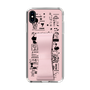 Slim Protection Case - STAND & RING RIBBON Sakura Pink［ Rune Naito - RUNE Girl Retro & Modern - Pink ］