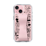 Slim Protection Case - STAND & RING RIBBON Sakura Pink［ Rune Naito - RUNE Girl Retro & Modern - Pink ］
