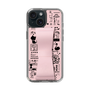 Slim Protection Case - STAND & RING RIBBON Sakura Pink［ Rune Naito - RUNE Girl Retro & Modern - Pink ］