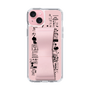 Slim Protection Case - STAND & RING RIBBON Sakura Pink［ Rune Naito - RUNE Girl Retro & Modern - Pink ］
