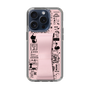 Slim Protection Case - STAND & RING RIBBON Sakura Pink［ Rune Naito - RUNE Girl Retro & Modern - Pink ］