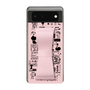 Slim Protection Case - STAND & RING RIBBON Sakura Pink［ Rune Naito - RUNE Girl Retro & Modern - Pink ］