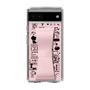 Slim Protection Case - STAND & RING RIBBON Sakura Pink［ Rune Naito - RUNE Girl Retro & Modern - Pink ］