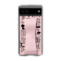 Slim Protection Case - STAND & RING RIBBON Sakura Pink［ Rune Naito - RUNE Girl Retro & Modern - Pink ］