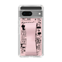Slim Protection Case - STAND & RING RIBBON Sakura Pink［ Rune Naito - RUNE Girl Retro & Modern - Pink ］