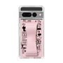 Slim Protection Case - STAND & RING RIBBON Sakura Pink［ Rune Naito - RUNE Girl Retro & Modern - Pink ］