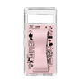 Slim Protection Case - STAND & RING RIBBON Sakura Pink［ Rune Naito - RUNE Girl Retro & Modern - Pink ］