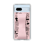 Slim Protection Case - STAND & RING RIBBON Sakura Pink［ Rune Naito - RUNE Girl Retro & Modern - Pink ］