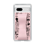 Slim Protection Case - STAND & RING RIBBON Sakura Pink［ Rune Naito - RUNE Girl Retro & Modern - Pink ］