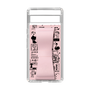 Slim Protection Case - STAND & RING RIBBON Sakura Pink［ Rune Naito - RUNE Girl Retro & Modern - Pink ］