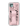 Slim Protection Case - STAND & RING RIBBON Sakura Pink［ Rune Naito - RUNE Girl Retro & Modern - Pink ］