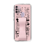 Slim Protection Case - STAND & RING RIBBON Sakura Pink［ Rune Naito - RUNE Girl Retro & Modern - Pink ］