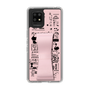 Slim Protection Case - STAND & RING RIBBON Sakura Pink［ Rune Naito - RUNE Girl Retro & Modern - Pink ］