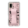 Slim Protection Case - STAND & RING RIBBON Sakura Pink［ Rune Naito - RUNE Girl Retro & Modern - Pink ］